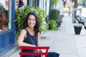 Photo of Rachel Frentsos in downtown Annapolis